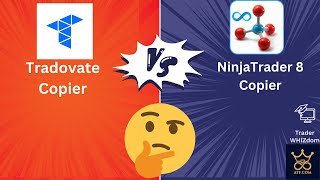 Tradovate trade copier vs NinjaTrader 8 trade copier [upl. by Nawor]