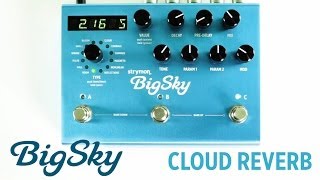 Strymon BigSky  Cloud Reverb machine audio demo [upl. by Rizzo]