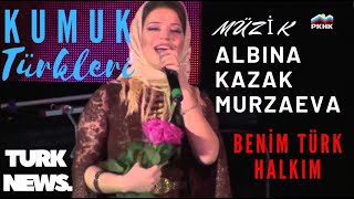 Benim Türk Halkım Albina Kazakmurzaeva Kafkasya Kafkasya Türkleri Kumuk Türkleri  Kumuk Rusya [upl. by Aecila]