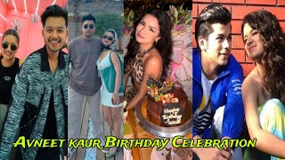 Avneet Kaur Birthday Celebration  Siddharth Nigam Riyaz Ali Raghav Sharma Vaishnavi Rao Sidneet [upl. by Hgielrebma]