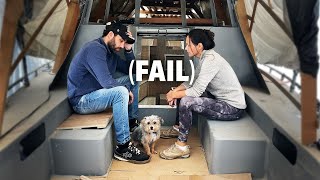 Our BIGGEST DIY FAIL ⛵️ EP48 – Companionway Door Build – Sailboat Restoration Project [upl. by Iretak]