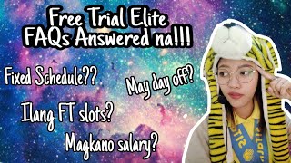 51Talk WHAT IS Free Trial Elite FTE  FAQs Answered  Marjoe YT [upl. by Strickland508]