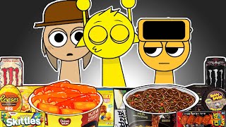 SPRUNKI ASMR  Kiss Edition But With SIMON x TUNNER Convenience Store Mukbang  Incredibox Animation [upl. by Florentia]