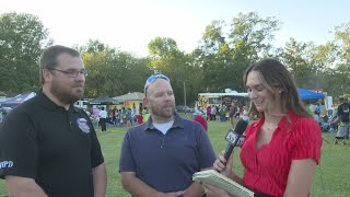 Get to know Texarkana officers at National Night Out [upl. by Enenaj619]