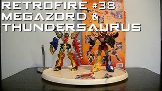 Ranger Review 38 Retrofire Megazord amp Thundersaurus Megazord [upl. by Wolsniw458]