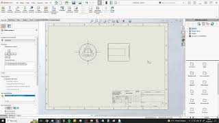 Jak obrócić widok rysunku 2D Solidworks PL [upl. by Kenleigh]