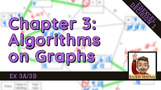 Algorithms on Graphs 1 • Kruskals and Prims • D1 Ex3AB • 💻 [upl. by Yntirb]