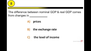 Economics Quiz Questions and Answers Macroeconomics GDP GNP [upl. by Kumagai]