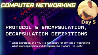 Protocol  encapsulation  decapsulation in Computer Networking [upl. by Gurtner]