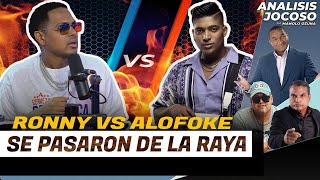 ANALISIS JOCOSO  RONNY JIMENEZ VS ALOFOKE SE PASARON DE LA RAYA [upl. by Navanod]