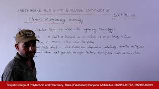 ERBC Elements of Engineering Seismology Lecture 02 HD [upl. by Nyrrek]