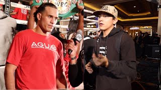 I Snuck Into A Professional Boxing Camp Ft David Benavidez [upl. by Palecek]