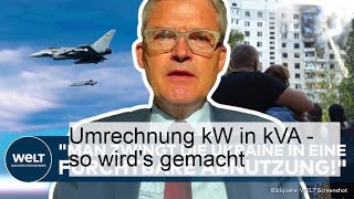 Umrechnung kW in kVA  so wirds gemacht [upl. by Malvina778]