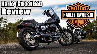 Harley Davidson Dyna Street Bob Review  2000 miles later [upl. by Amedeo]