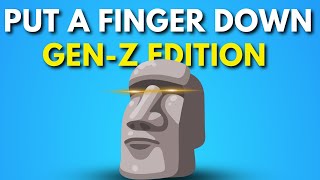 Put a Finger Down Gen Z Edition🗿🍑  Skibidi toilet quiz🚽 [upl. by Seftton573]