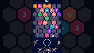 merge hexa number puzzle [upl. by Iny349]