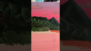 Part one painting Hawaii art timetopaint painting paintinglife paintyourlife artist [upl. by Senga]