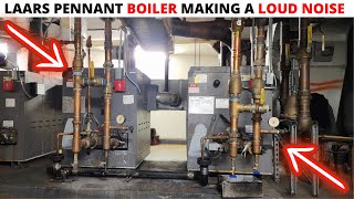 HVAC LAARS PENNANT Commercial Boiler Making A LOUD Noise LAARS Boiler Troubleshooting And Repair [upl. by Eblehs479]