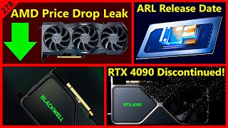 AMD Price Drop Leak Nvidia Kills RTX 4090 5090 Intel Arrow Lake Release Date  Broken Silicon 278 [upl. by Corabel]