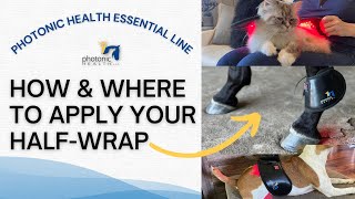 How amp Where to apply your HalfWrap  Photonic Health Essential Line [upl. by Ecnerwaled]