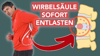 Sofort Entlastung  Wirbelsäule entspannen in 5 Minuten 🕒 [upl. by Amaryl802]