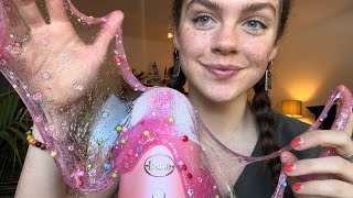 ASMR Slime on the Microphone 💕 [upl. by Ronile]