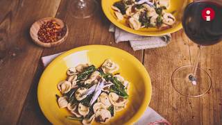 Orecchiette with broccoli rabe  Full Recipe [upl. by Cassella601]