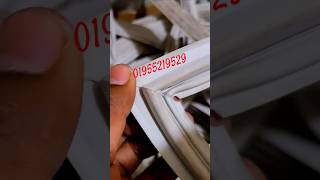 Refrigerator door gasket replace [upl. by Ecnaled]