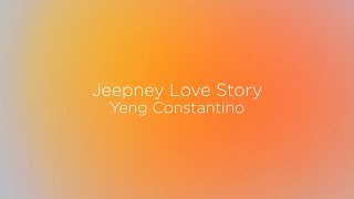 Yeng Constantino  Jeepney Love Story Instrumental Video [upl. by Adleme]