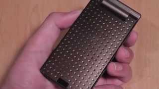 THINNEST FLIP PHONE NTT DoCoMo FOMA N703iμ REVIEW [upl. by Nahoj952]