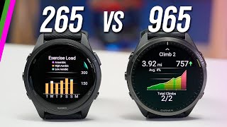 Garmin Forerunner 265 vs 965 InDepth Comparison  Every Difference Explained [upl. by Utta224]