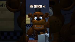 Gmod FNAF Clips  Freddys Office Gets Trashed  shorts [upl. by Hughmanick]