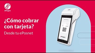 ¿Cómo cobrar con tarjeta desde tu ePosnet [upl. by Pardner906]