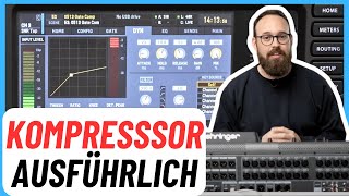 Kompressor einstellen auf dem Behringer X32 [upl. by Leid]