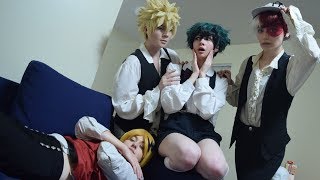 BNHA Murder Mystery My Hero Academia Cosplay Skit [upl. by Nitas]