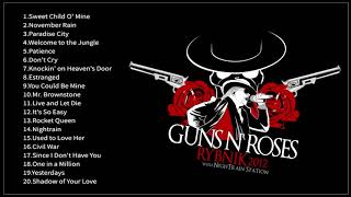 Guns N Roses Greatest Hits Full Album 2019  Best Songs Of Gun N Roses [upl. by Arhoz]