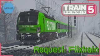 4K  TSW5  Flixtrain on the Kinzigtalbahn  BR193 Vectron  ❄️❄️❄️ Snowy Winter Morning ❄️❄️❄️ [upl. by Fisa]