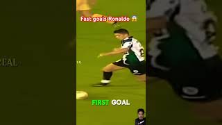 Ronaldo amp Messi fast amp last goals 😳 who is better shorts football ronaldo messi shortsfeed [upl. by Lesak]