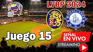 🔴 En Vivo Leones del Caracas vs Navegantes del Magallanes LVBP 2024 en vivo hoy [upl. by Gnni]