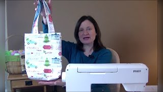 Sewing with Sandy QuiltSmart Smart Bag Tutorial [upl. by Alper245]