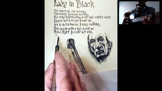 LADY IN BLACK  Uriah Heep  G harmonica cover   TAB  гармошка G   ТАБ [upl. by Kyle]