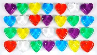 How to Make Heart Raindrop Cake  Rainbow Mini Water Cake l Satisfying Video [upl. by Lichter113]