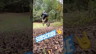 Hop and a Skip Please Subscribe dirtbike enduro husqvarna 2stroke [upl. by Heber]