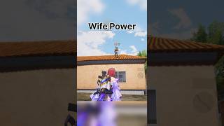 Wife power😂 wife freefire bgmiindiakagame gaming bgmiindiaka memes bgmiidia funny [upl. by Eceinehs366]