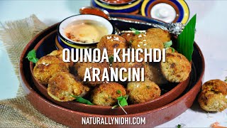 Quinoa Khichdi Arancini [upl. by Bail182]