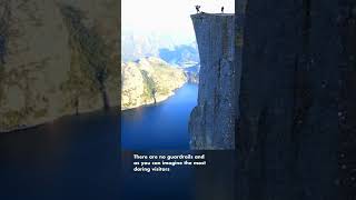 Pulpit Rock Norway The Most Intimidating Cliff EVER [upl. by Nixon]