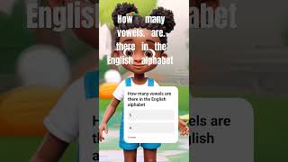 How many vowels are there in the English alphabet kidslearning [upl. by Rowe960]