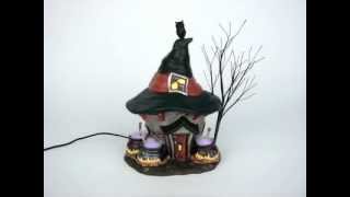 quotThree Witches Cauldron Hauntquot Snow Village Halloween 4030758 [upl. by Itnuahsa729]