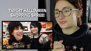 Reacting to Jake Webber Target Halloween Shopping Spree [upl. by Jamaal255]