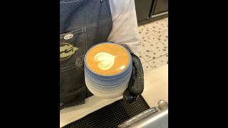 POV1Basic heart latte art [upl. by Yumuk]